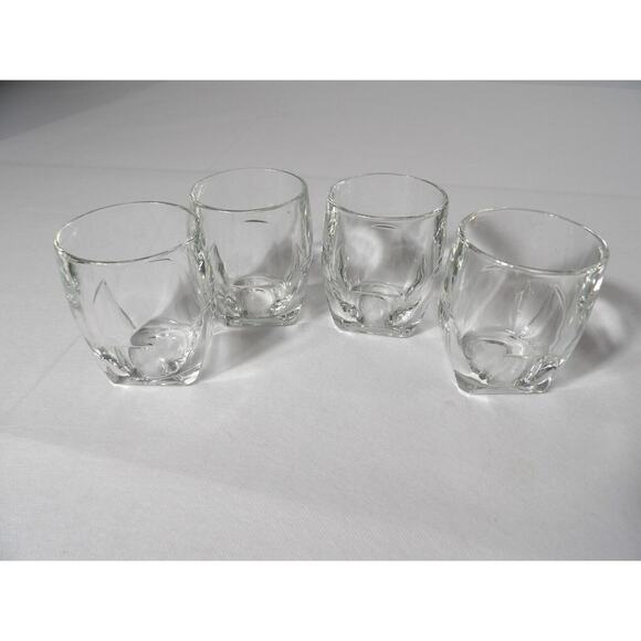 Libbey Duratuff Quantum 8 Oz Glasses Double Old Fashioned 15694 Square Base (4) - Picture 7 of 7